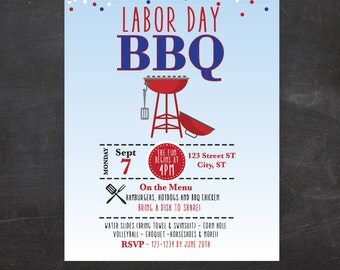 Labor day bbq  Etsy