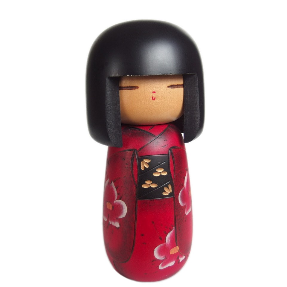 wooden japanese kokeshi dolls