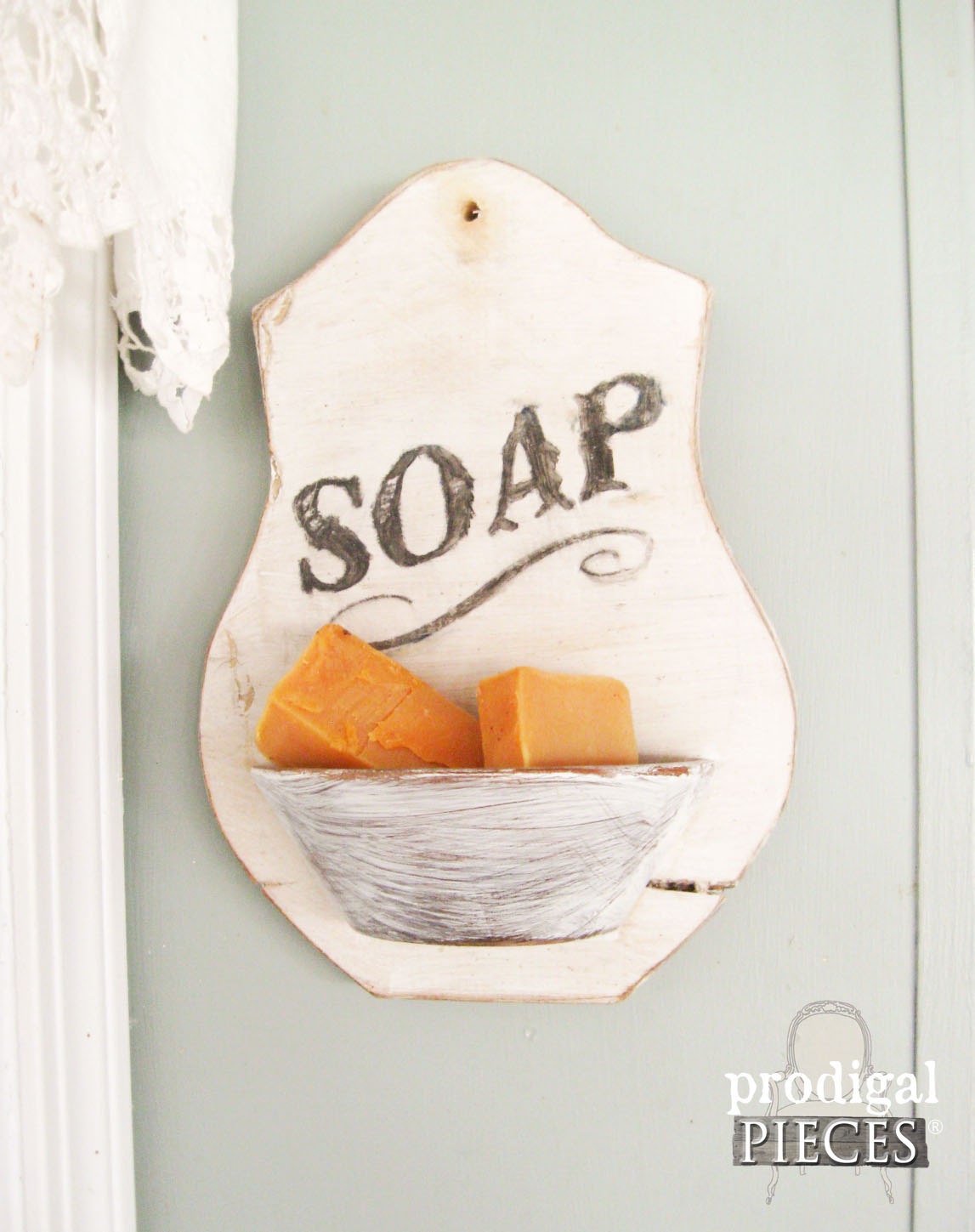 RESERVED Vintage Style Handmade Rustic Soap Holder / Dish