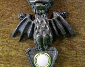 Disney Haunted Mansion Bat Inspired Doorbell Plate