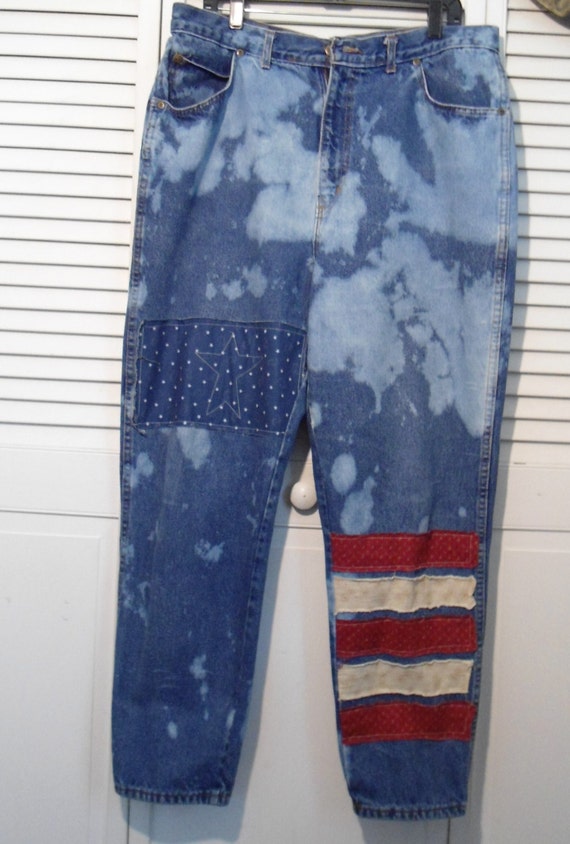 Hippie Jeans Stars and Stripes High Waist 39 Rise