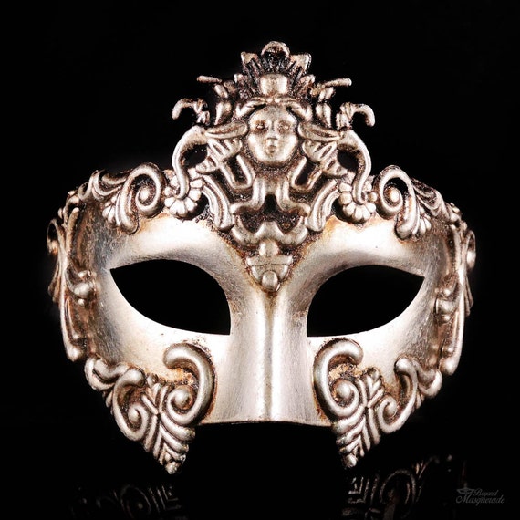 Greek Venetian Masquerade Mask Roman Warrior Venetian