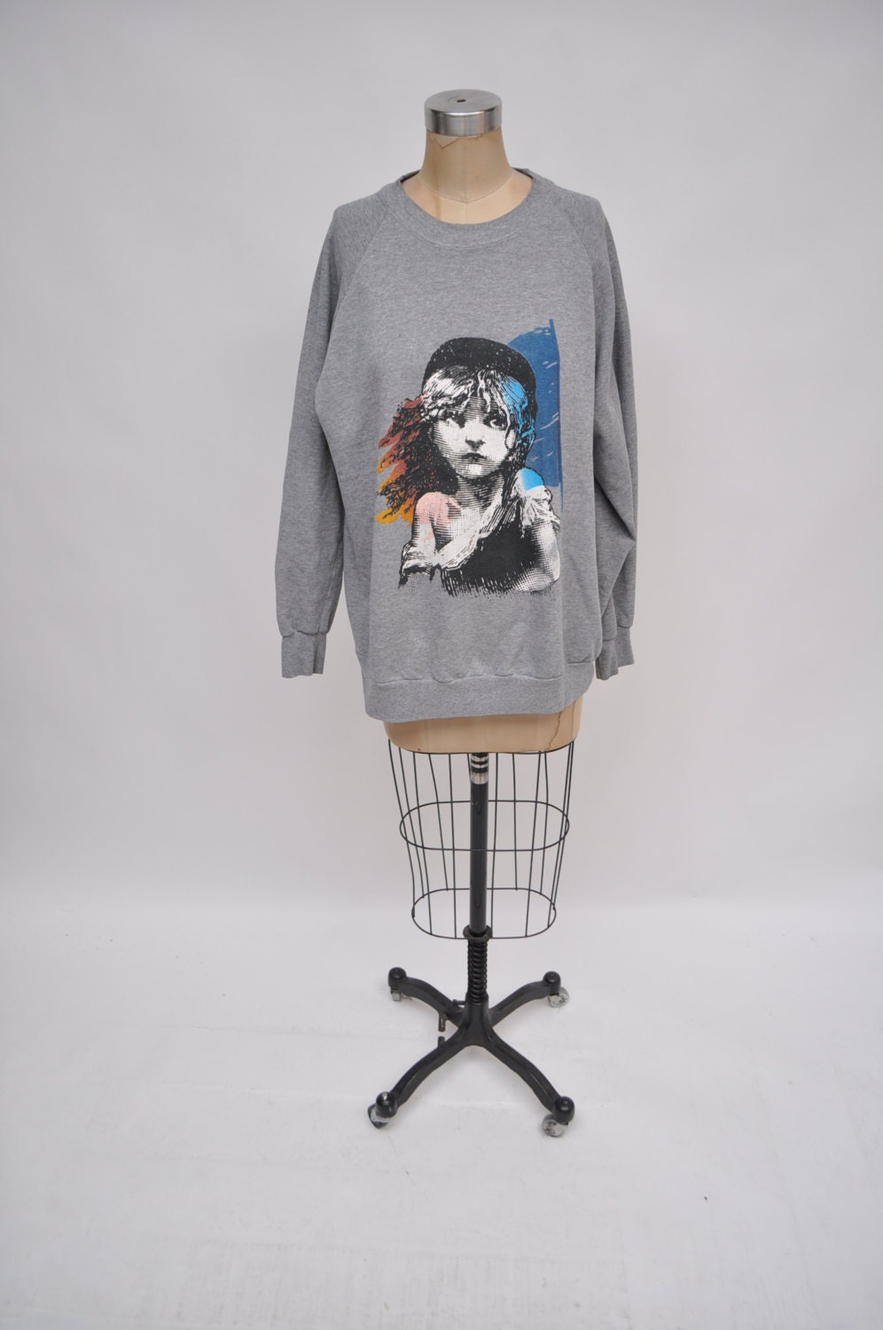 vintage les miserables sweatshirt