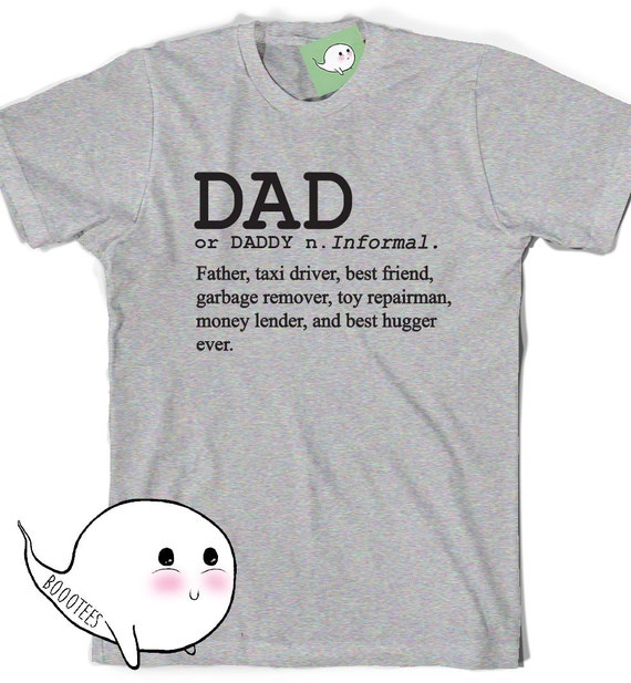 Definition of a Dad T-Shirt T Shirt Tee Mens Gift by BoooTees
