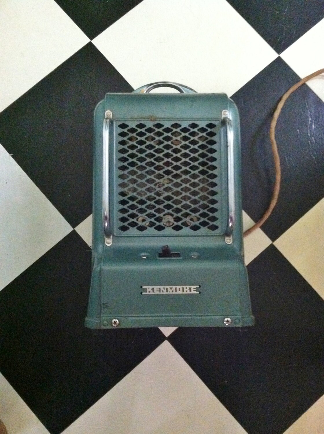 Vintage 1960s Electric Heater Sears Kenmore by LoveOfVintageEra