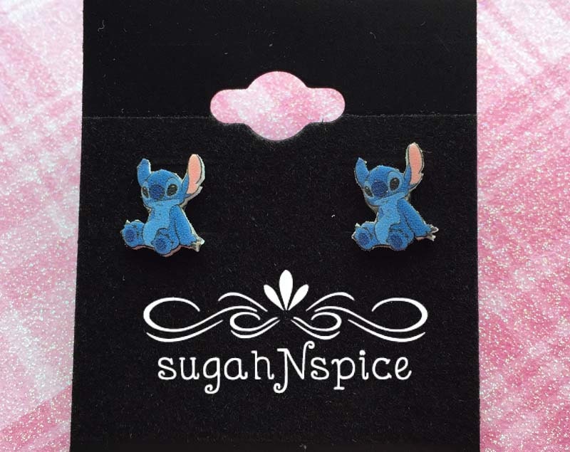 Lilo and Stitch Earrings Stitch Earrings Disney Earrings