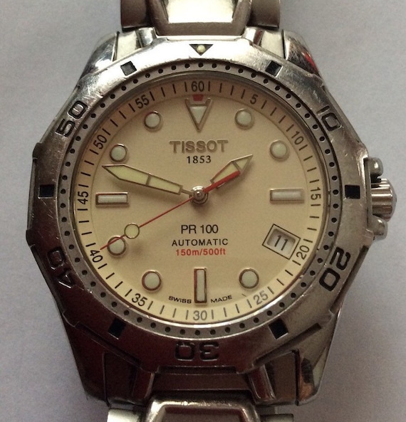 TISSOT Automatic 1853 PR100 Wrist Watch TISSOT by AutomatonJourney