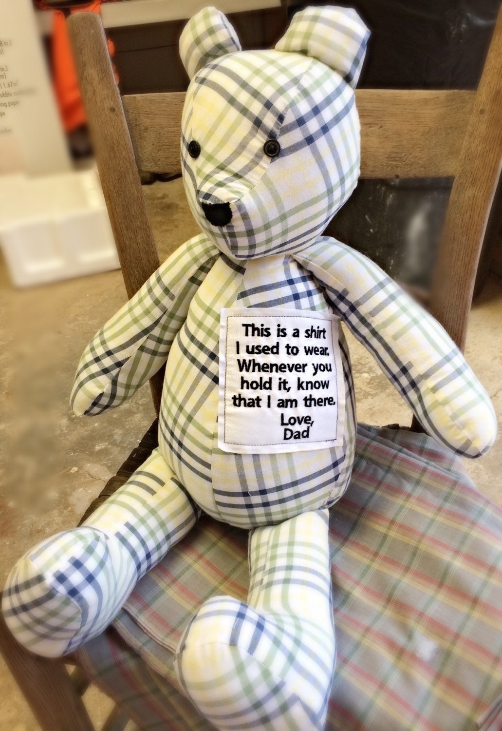 custom memory bear