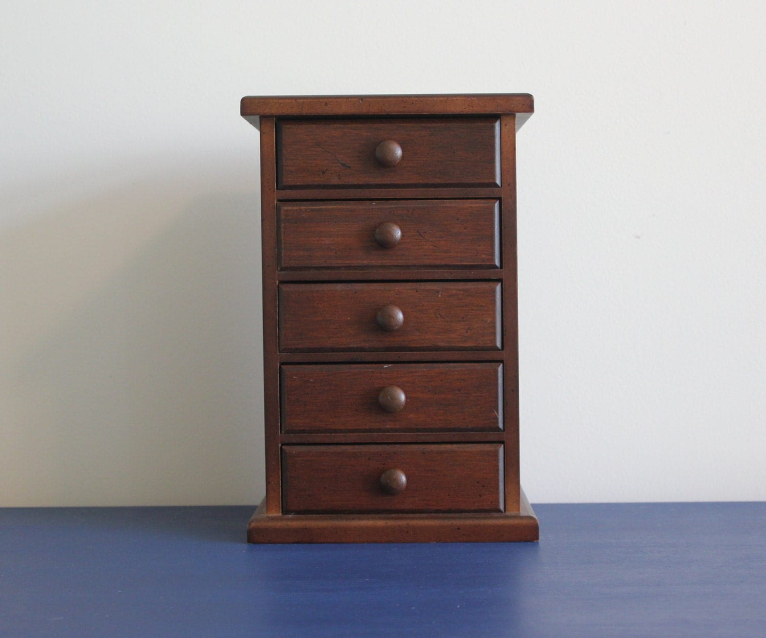 Bombay Company Wood Jewelry Box Wood storage by BlueWolfHome