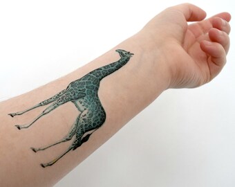 giraffe tattoo – Etsy