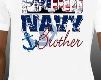 proud navy brother shirts