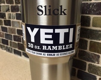 Yeti Tumbler 30 0z Rambler with FREE engraving (NEW American Flag or your choice of the 50 States logo... FREE!)