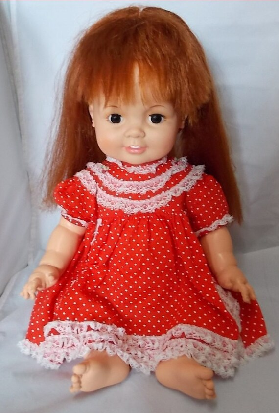 Baby Crissy Doll Vintage 1973 Long Red Hair by ...