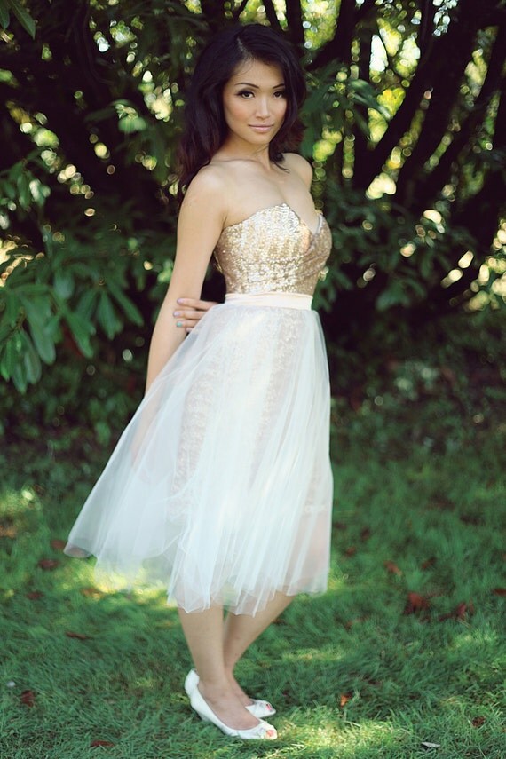 sequin skirt bridesmaid