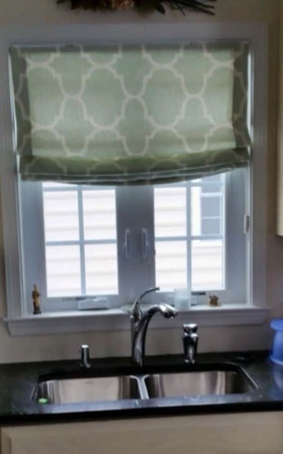 Childsafe Custom Relaxed Roman Shade clutch system fully