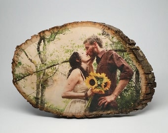 5th Anniversary Gift, Anniversary Photo on Wood, Wedding Picture on Wood, Wood Anniversary Gift, 5 Year Anniversary, Custom Anniversary Gift