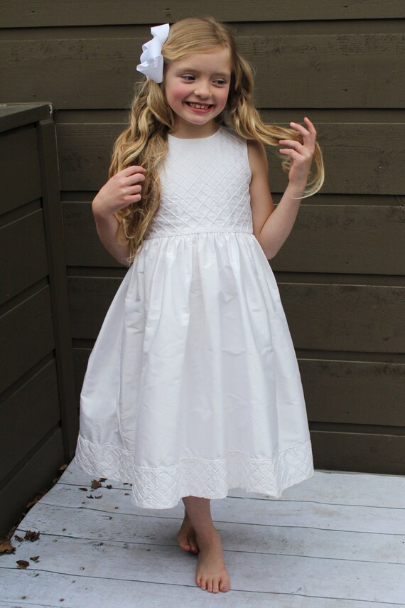 Silk Flower Girl Dresses 9