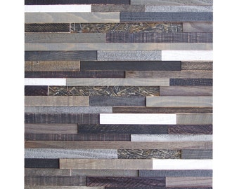 Large Reclaimed Wood Wall Art - Evening Shadows 21" x 30"