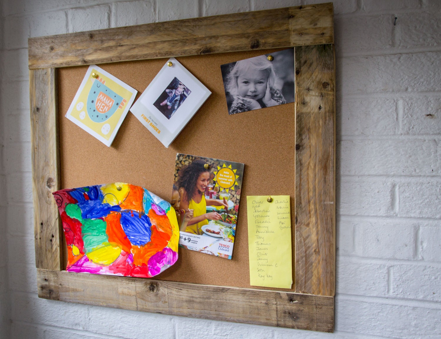 Rustic Pin Board/Bulletin Board