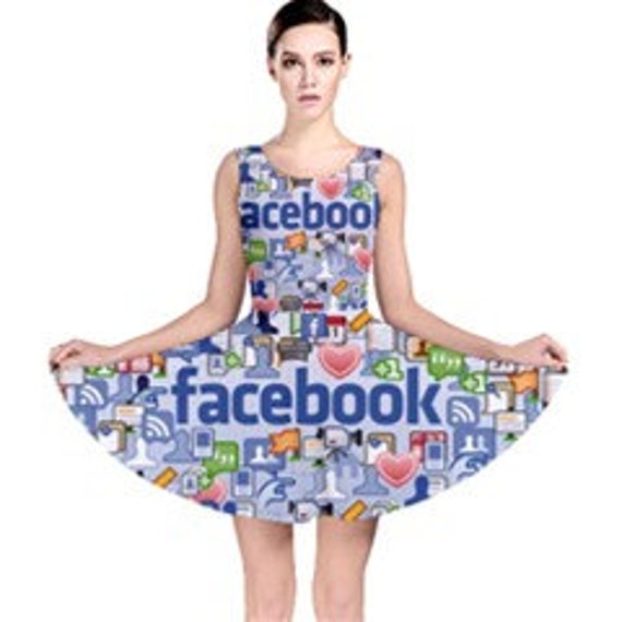 Custom Social Media Network Facebook Clothing by Japelino000