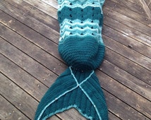 Popular items for mermaid tail blanket on Etsy