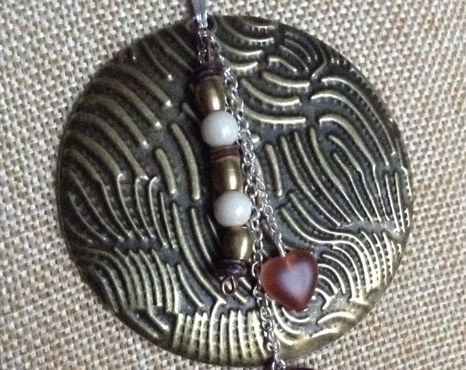 Bronze Charm Necklace