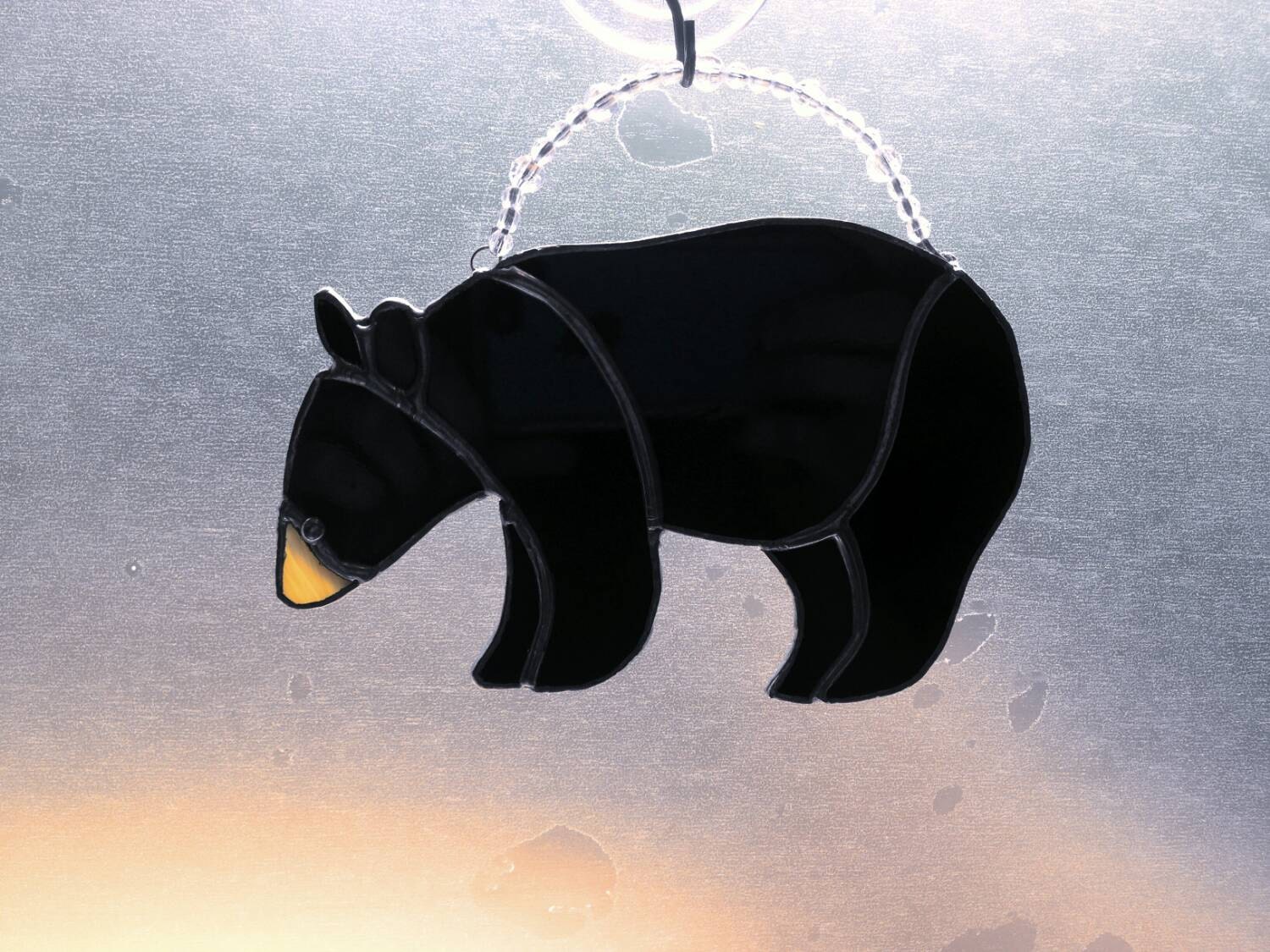 black-bear-cub-stained-glass-suncatchercut-by-sundogartandglass