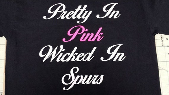 Pretty In Pink Wicked In Spurts T-Shirt Hoodie FREE SHIPPING