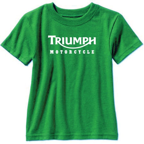 Triumph Motorcycle Classic Logo Short Sleeve T Shirt Gildan