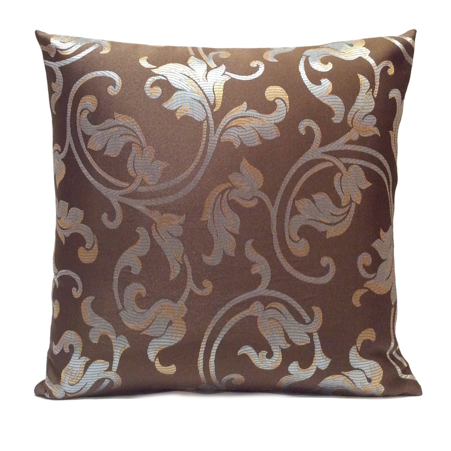 Chocolate Brown Pillow Throw Pillow Cover Decorative Pillow