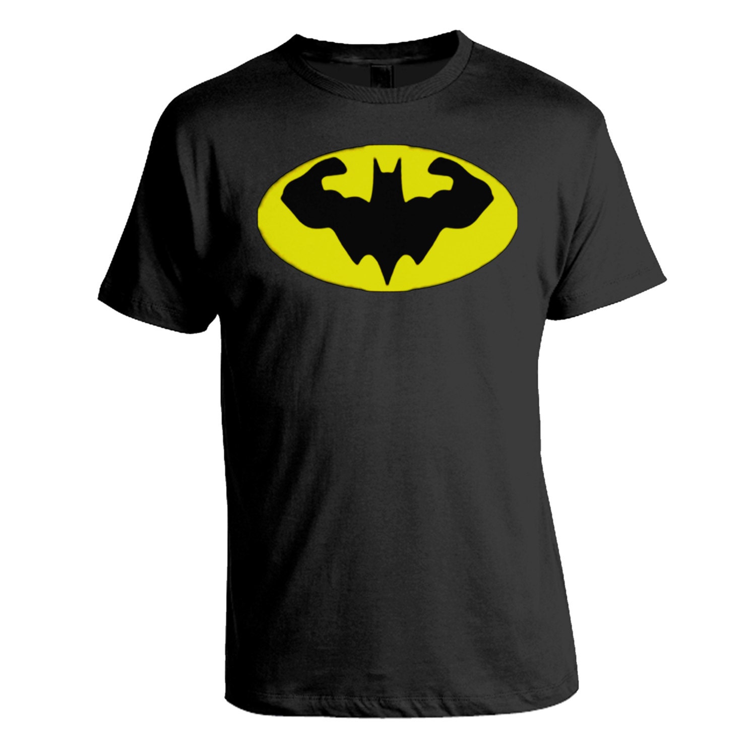Batman Shirt Mens Workout T'Shirt Muscle Shirt by MyFitnessApparel