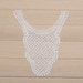 Venice Cotton lace Collar Appliques,Floral Emboridered Collar 1 pcs(91-34)