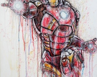 Iron Man Artwork Print