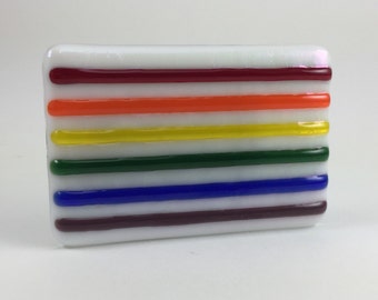 Fuse Glass Belt Buckle