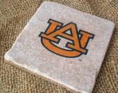 Stone Coaster Set Of 4, Auburn