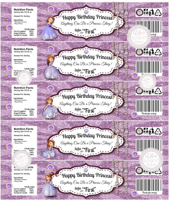 Items similar to SOFIA THE FIRST Inspired Downloadable “Ready to Print ...