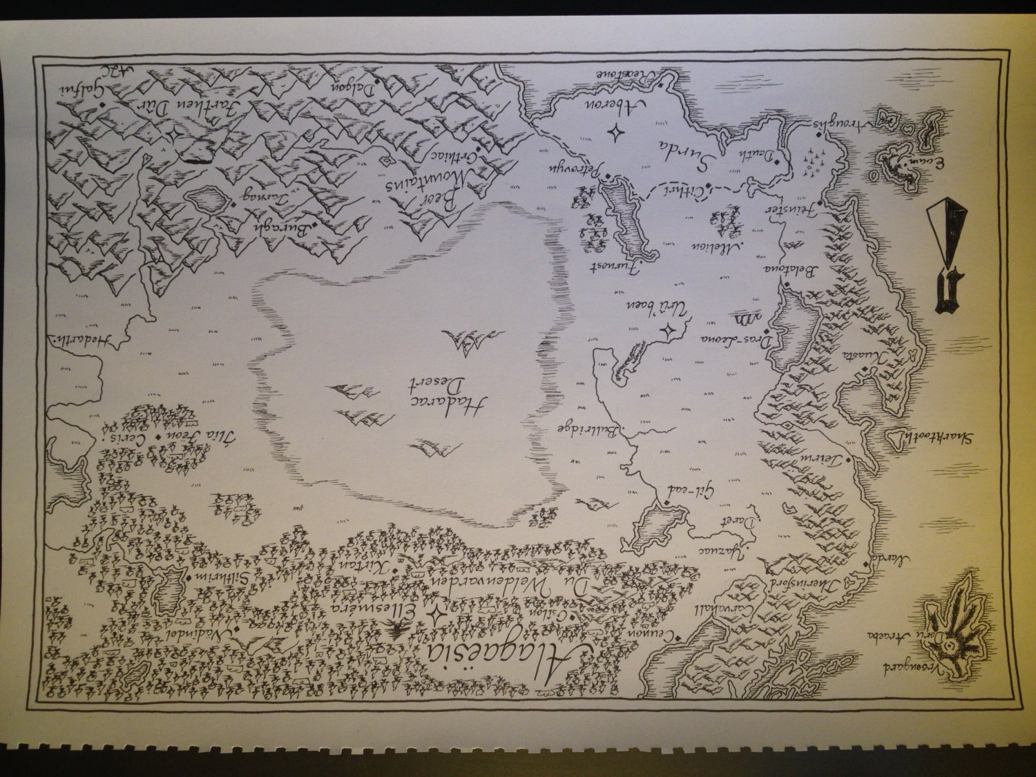 Hand Drawn Map Of Alagaesia Eragon By AorakiMaps On Etsy   Il Fullxfull.760997622 2lq5 