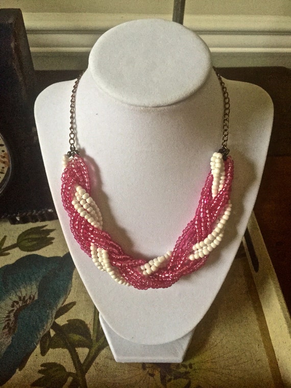 Princess Aurora Braided Statement Necklace by DelicatePerfection