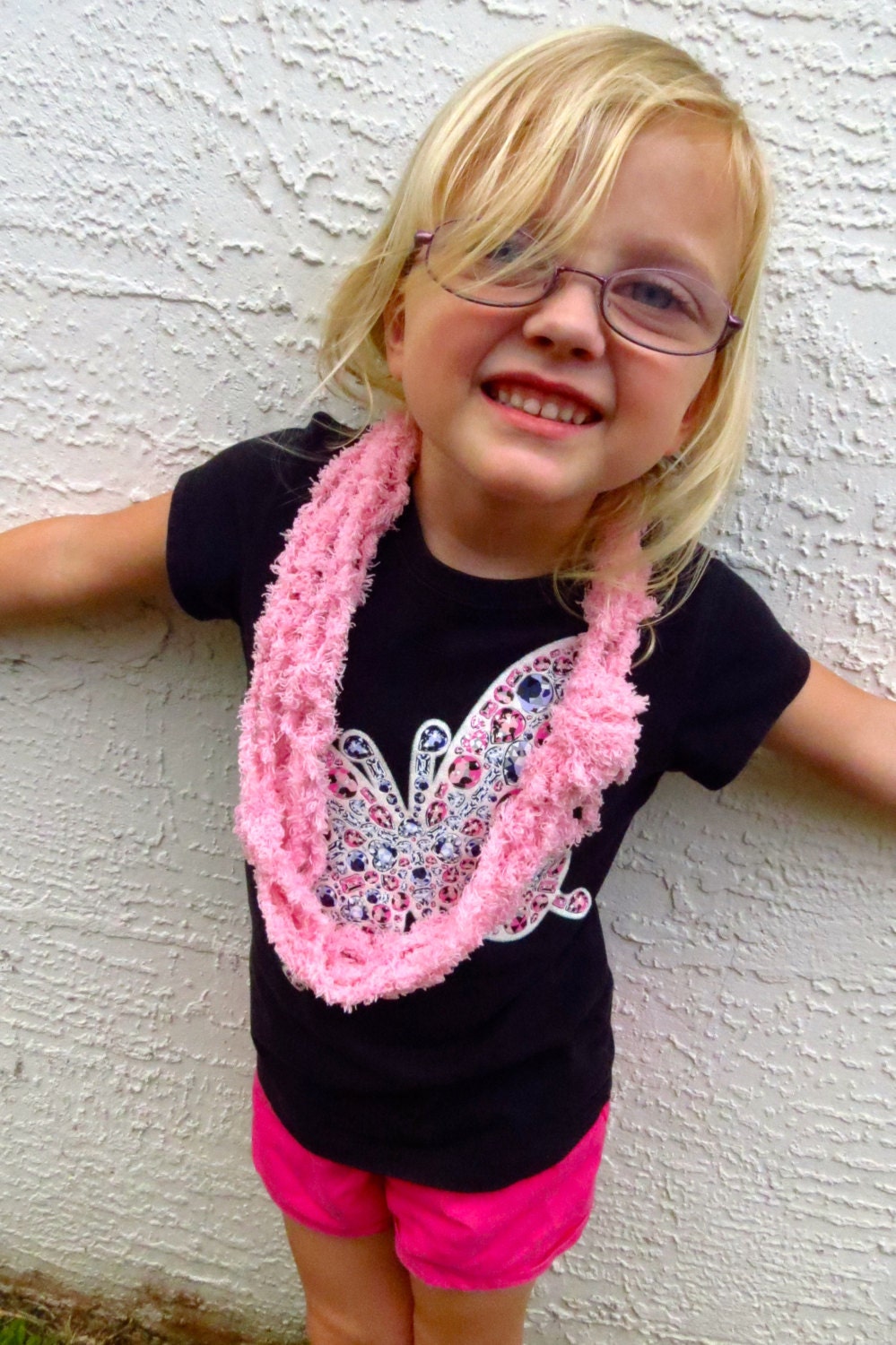 Kid's Infinity Scarf Handmade Children's Scarf by SunnyFLCreations
