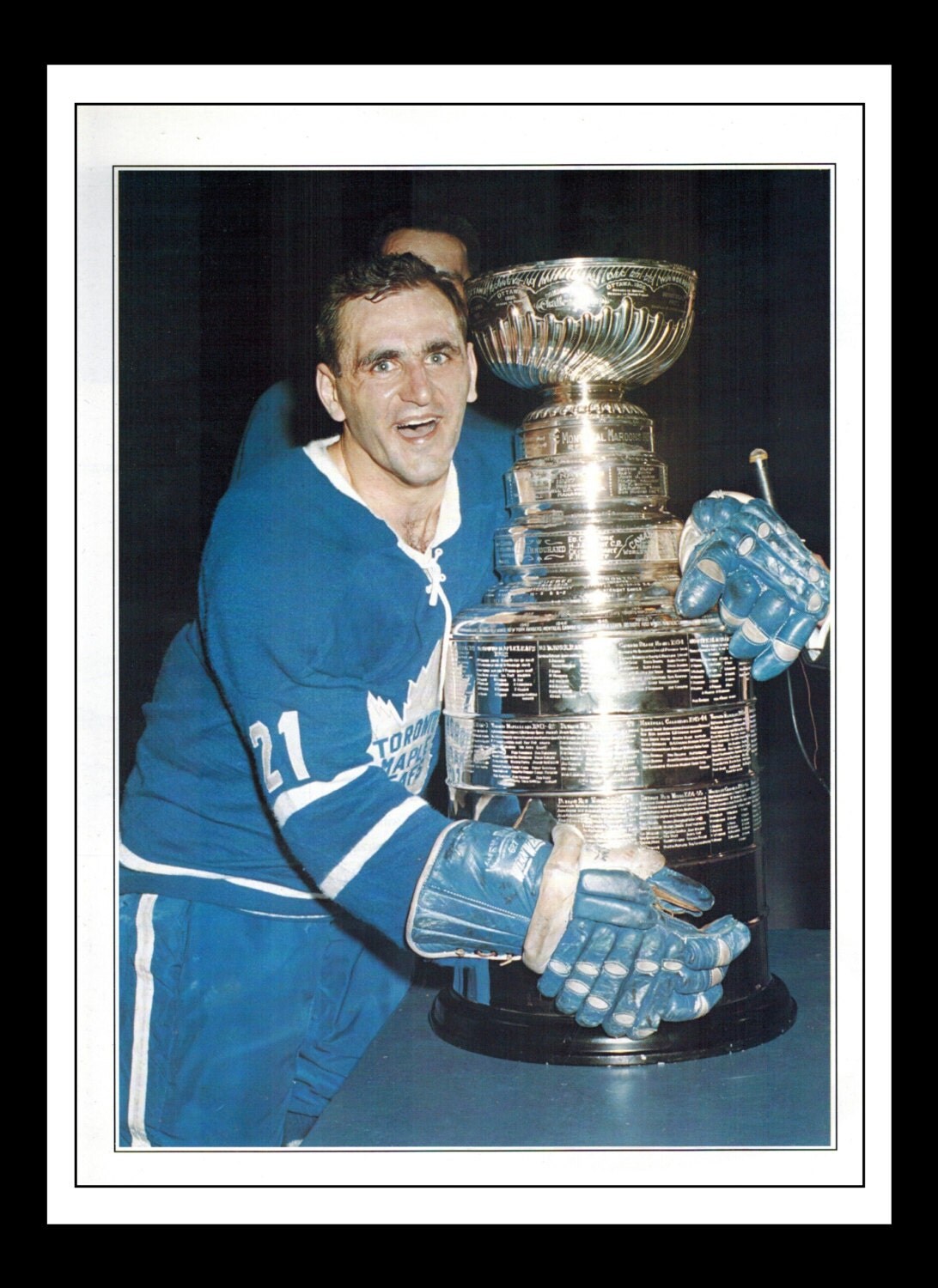 Celebrity Print : Bobby Baun Toronto Maple Leafs NHL Hockey