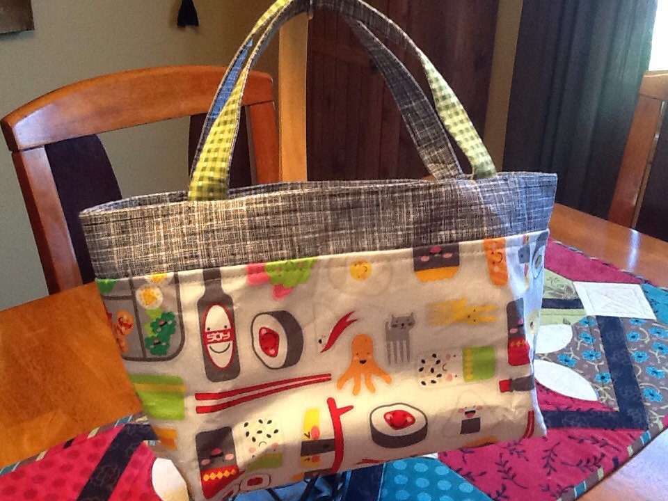 old navy sushi lunch bag