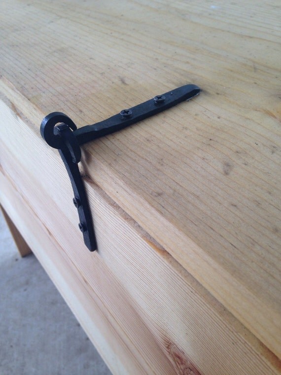 Rustic hinges hand vintage colonial by