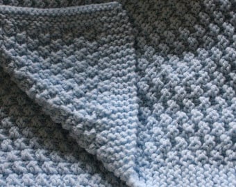 Knit baby blanket - many colors choices