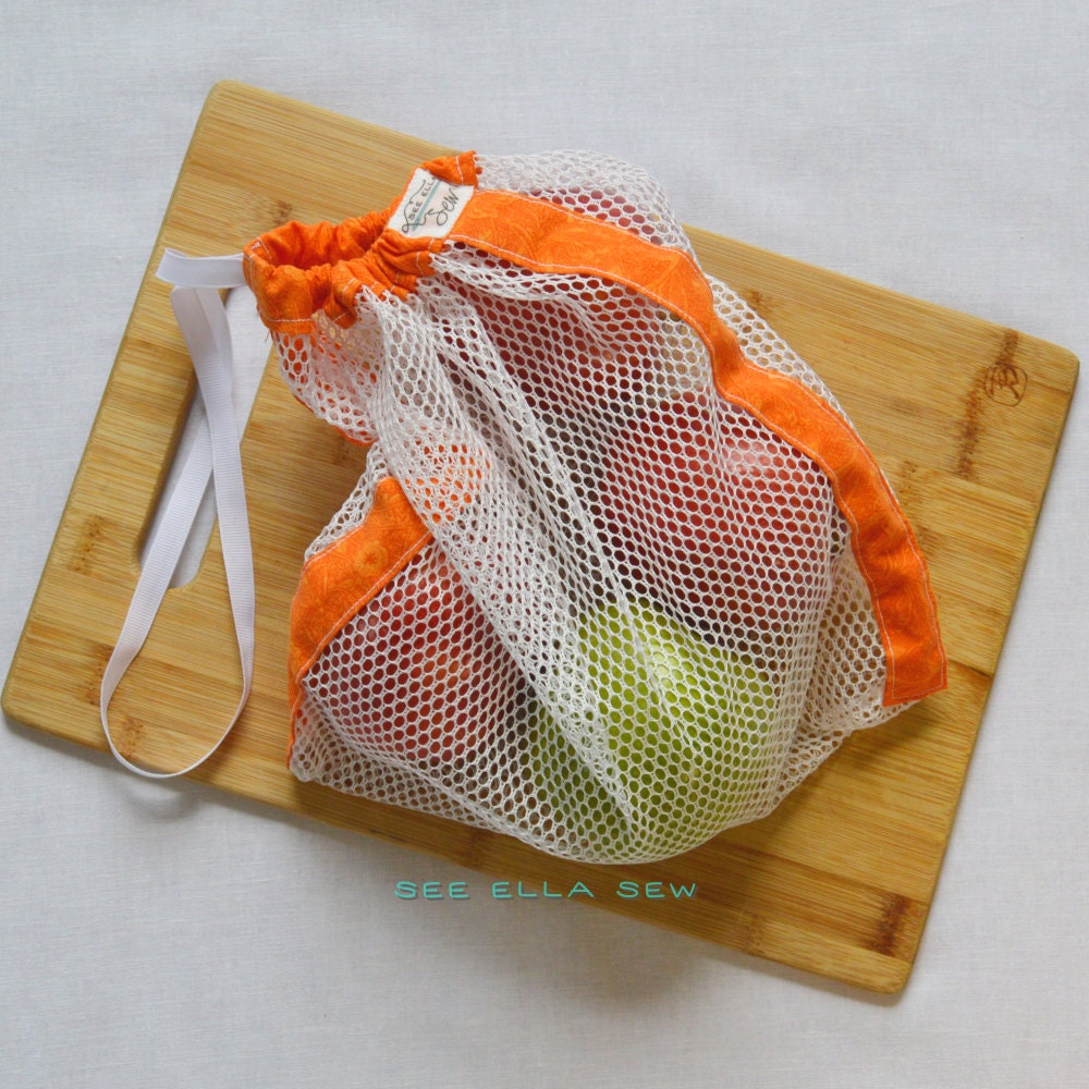 reusable produce mesh bags