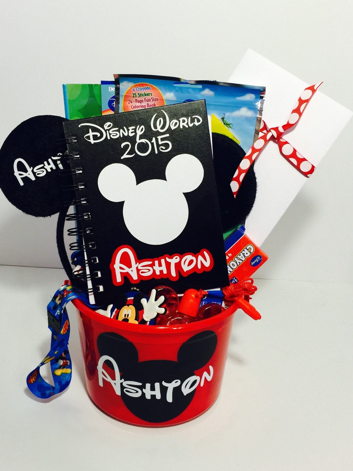 Custom Surprise Disney Park Gift Basket-Mickey