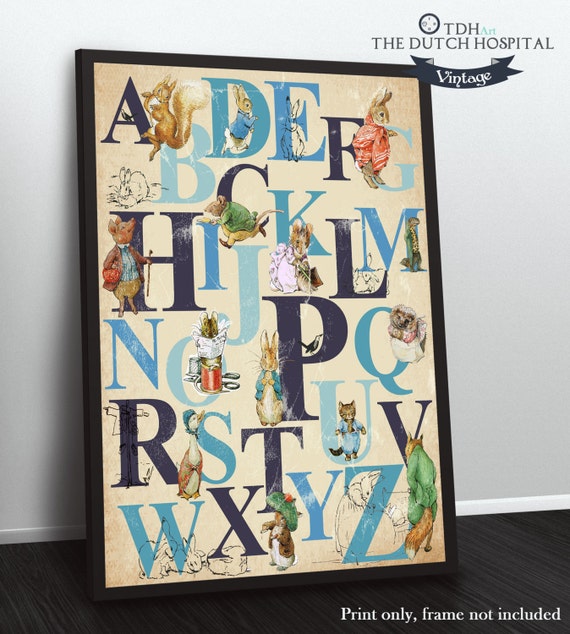 peter rabbit alphabet puzzle