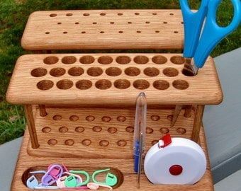 The "Elite" Crochet Hook Organizer Workstation
