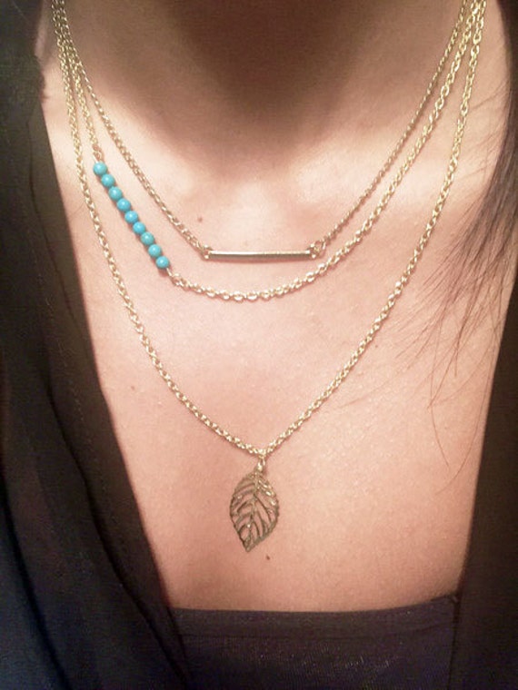 Sierra gold simple everyday statement by NeckWearTheories on Etsy