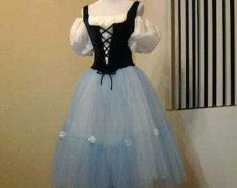 Ballet Costume Tutu Giselle Act I Romantic Tutu Peasant styled------ Flower Festival; Coppelia; etc.
