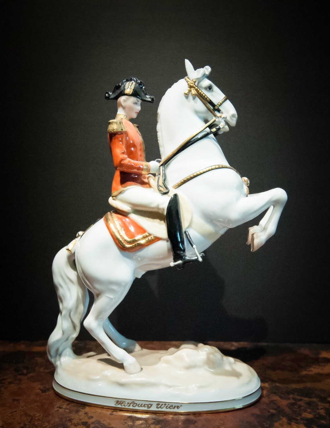 horse and rider figurines